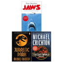 Jurassic Park, The Lost World and Jaws 3 Books Collection Set