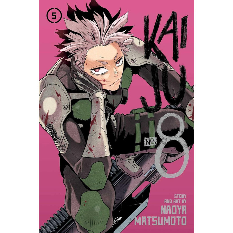 Kaiju No 8 by Naoya Matsumoto 8 Books Collection Set (Volumes 1-8)