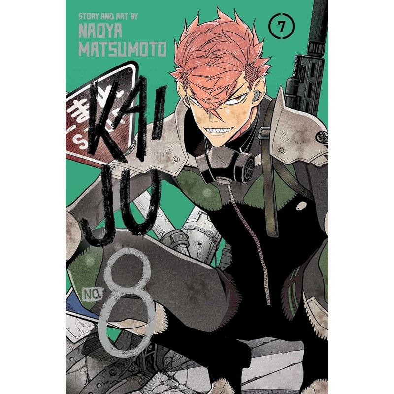 Kaiju No 8 by Naoya Matsumoto 8 Books Collection Set (Volumes 1-8)