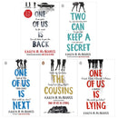 Karen M McManus 5 Books Collection Set (The Cousins, Two can keep a secret, One Of Us Is Lying, One Of Us Is Next, One Of Us Is Back)