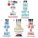 Karen M McManus 5 Books Collection Set (The Cousins, Two can keep a secret, One Of Us Is Lying, One Of Us Is Next, One Of Us Is Back)