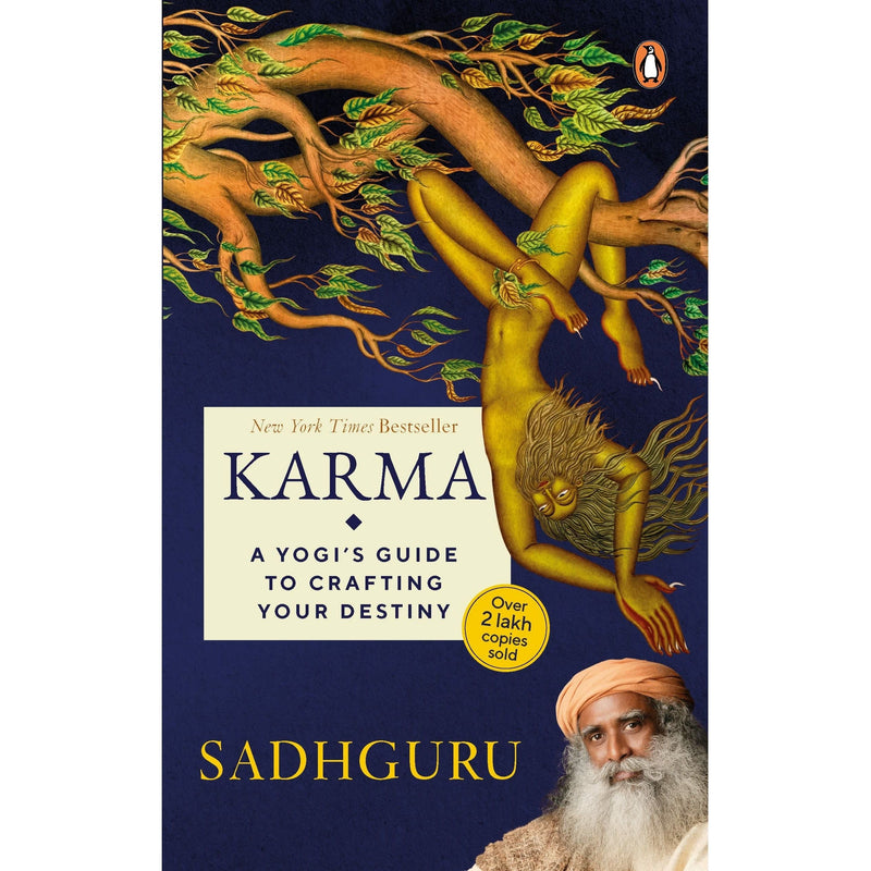 Sadhguru: A Yogi's Guide Collection 3 Books Set (Inner Engineering, Karma, Death)