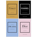 The Little Guides to Style 4 Books Collection Set (Gucci, Prada, Dior, Chanel)