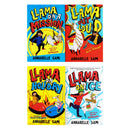 Llama Out Loud Series 4 Books Collection Set (Llama Out Loud, Llama on a Mission, Llama on Holiday & Llama On Ice)