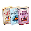 Ash Princess Trilogy Series 3 Books Collection Set By Laura Sebastian (Ash Princess, Lady Smoke, Ember Queen)