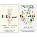 Lifespan & The Telomere Effect 2 Books Collection Set – Healthy Aging & Longevity Collection