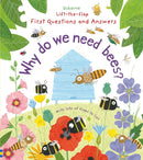 Usborne Lift-The-Flap First Questions and Answers 4 Books Set (Where Do Babies Come From?, What are Feelings?, Why do we need Bees?, Why do things Die?)