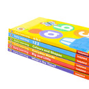 Ladybird Early Learning Library 6 Books Tuck-Box Set for Toddlers and Preschoolers (ABC, 123, Colours and Shapes, Everyday Words, Big and Little, What's the Time?)