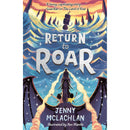 The Land of Roar Series 4 Books Collection Set by Jenny McLachlan (Land of Roar, Return to Roar, Battle for Roar, Dragon Riders of Roar)