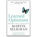 Martin Seligman 3 Book Set – Flourish, Authentic Happiness & Learned Optimism Positive Psychology Collection