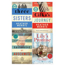 Lily's Promise by Lily Ebert and The Tattooist of Auschwitz Series by Heather Morris 4 Books Set