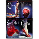 Marissa Meyer Lunar Chronicles Series Collection 4 Books Set - Cinder Scarlet Cress Winter