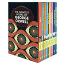 The Greatest Works of George Orwell 9 Books Set – 1984, Animal Farm, Homage to Catalonia & Classic Literature Collection