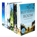 Lucinda Riley Novel Collection 6 Books Box Set (Butterfly Room, Light Behind the Window, Midnight Rose, Angel Tree & Olive Tree)