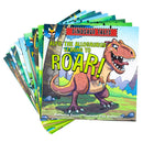 Dinosaur Tales 10 Picture Book Collection Set – Fun, Educational & Colorful Dinosaur Adventure Stories for Kids Age 3–5