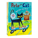 Pete the Cat 5 Books Collection Set – I Love My White Shoes & Picture Story Collection for Kids