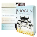 The Novels of the Asian Saga Series – 6 Books Collection Set by James Clavell | Shōgun, Tai-Pan, Gai-Jin, King Rat, Noble House & Whirlwind - Historical Fiction