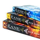 The Kane Chronicles Collection Rick Riordan 3 Books Set The Serpents Shadow, The Throne of Fire, The Red Pyramid