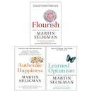 Martin Seligman 3 Book Set – Flourish, Authentic Happiness & Learned Optimism Positive Psychology Collection