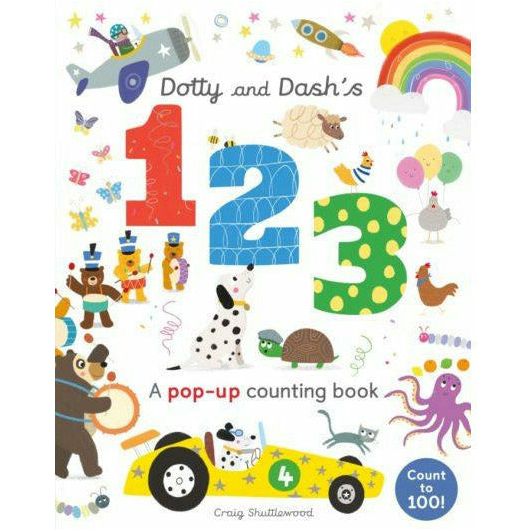 Little Learners Pop-Up Collection 3 Books Box Set (Beep-Beep and Zooms things that go, Dotty and Dash's 123, Alfie and Bet's ABC)