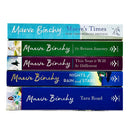 Maeve Binchy Collection 5 Books Set (The Return Journey, Tara Road, Maeve's Times, This Year It Will Be Different, Nights of Rain and Stars)