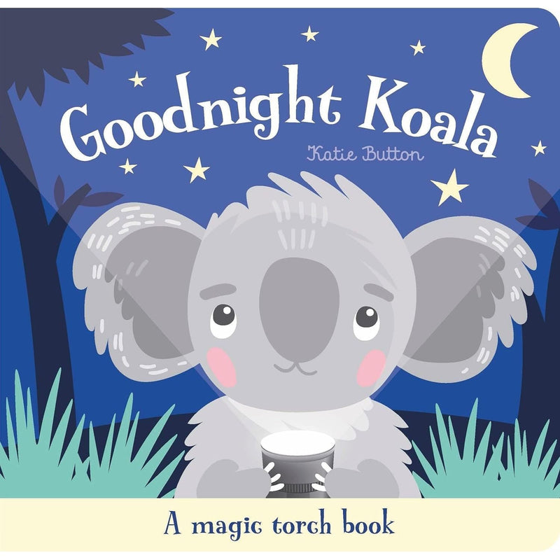 Magic Torch Book Series Collection 7 Book Set (Goodnight Dog, Goodnight Frog, Goodnight Lion, Goodnight Bear, Goodnight Monkey, Goodnight Cat, Goodnight Beaver)