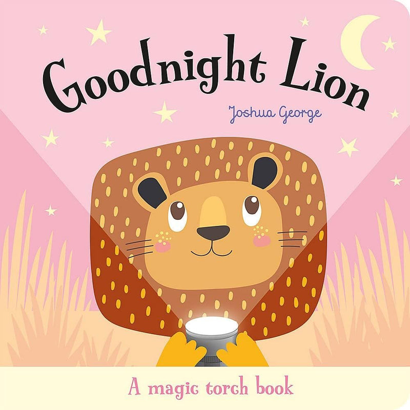 Magic Torch Book Series Collection 7 Book Set (Goodnight Dog, Goodnight Frog, Goodnight Lion, Goodnight Bear, Goodnight Monkey, Goodnight Cat, Goodnight Beaver)