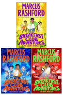 The Breakfast Club Adventures Series 3 Books Collection Set by Marcus Rashford (Books 5-7) (The Headless Ghost, The Goblin's Revenge, The Movie Monster)