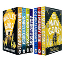 Who Let the Gods Out & Gods Squad Series 7 Books Collection Set by Maz Evans (Who Let the Gods Out, Simply the Quest, Beyond the Odyssey, Against All Gods, Oh Maya Gods!, Oh Mummy Mia! & Oh What A Knight!)
