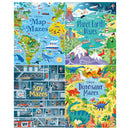 Usborne Mazes Series 4 Books Set (Maps, Planet Earth, Spy, Dinosaur)