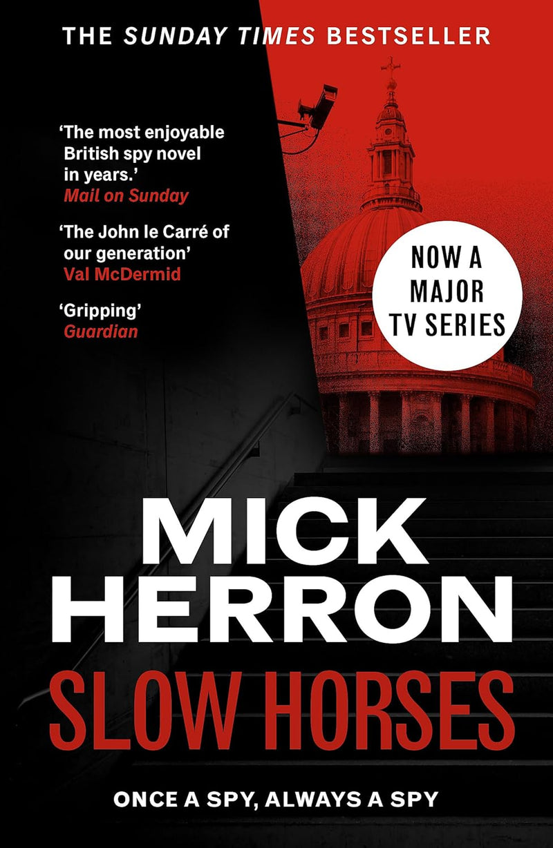 Slough House Thriller Series 1-9 Books Collection Set By Mick Herron (Slow Horses, Dead Lions, Real Tiger, Spook Street, London Rules, Joe Country, Slough House, Bad Actors and Clown Town)