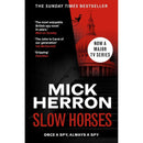 Slough House Thriller Series 1-9 Books Collection Set By Mick Herron (Slow Horses, Dead Lions, Real Tiger, Spook Street, London Rules, Joe Country, Slough House, Bad Actors and Clown Town)