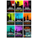 Slough House Thriller Series 1-9 Books Collection Set By Mick Herron (Slow Horses, Dead Lions, Real Tiger, Spook Street, London Rules, Joe Country, Slough House, Bad Actors and Clown Town)