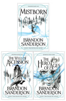 The Mistborn Trilogy 3 Books Set Collection By Brandon Sanderson (Mistborn, The Well of Ascension, The Hero of Ages)