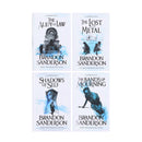 Mistborn Quartet 4 Books Boxed Set: The Alloy of Law, Shadows of Self, The Bands of Mourning, The Lost Metal