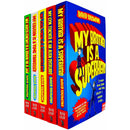My Brother Is a Superhero 5 Book Set by David Solomons – Funny Superhero Adventure Series for Kids