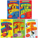 My Brother Is a Superhero 5 Book Set by David Solomons – Funny Superhero Adventure Series for Kids
