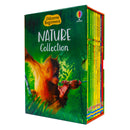 Usborne Books, Nature nonfiction books 10 Books Collection Box Set Library for Kids (New Hardcover Books)