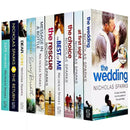 Nicholas Sparks 10 Books Collection Set – Dear John, Message in a Bottle & Romantic Fiction Collection