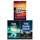 Detective Jan Talantire Series 3 Books Collection Set by Nick Louth (The Last Ride, The Dark Edge, The Deep End) | British Crime Thrillers