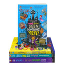 Nothing to see Here Hotel Book Series 4 Books Collection Set By Steven Butler Nothing To See Here Hotel, You Aint Seen Nothing Yeti, Sea-Ing is Believing, Fiend of the Seven Sewers