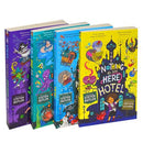 Nothing to see Here Hotel Book Series 4 Books Collection Set By Steven Butler Nothing To See Here Hotel, You Aint Seen Nothing Yeti, Sea-Ing is Believing, Fiend of the Seven Sewers
