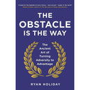 Ryan Holiday 4 Book Collection Set | The Daily Stoic, Ego Is the Enemy, The Obstacle Is the Way & Stoic Journal | Self-Development & Philosophy