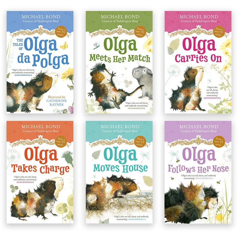 Olga Da Polga 6 Books Collection set - Ages 5-7 - Paperback by Michael Bond