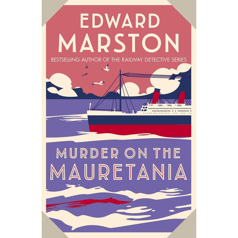 Edward Marston Ocean Liner Mysteries Collection 6 Books Set