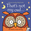 Usborne That’s Not My Birds 7 Books Collection Set – Duck, Chick, Parrot, Owl, Robin, Flamingo & Penguin | Touchy-Feely Baby Board Books by Fiona Watt