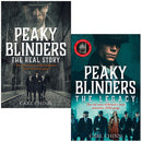 Peaky Blinders: The Real Story & The Legacy 2 Book Set by Carl Chinn – True History Collection