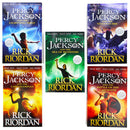 Percy Jackson Ultimate Collection 5 Books Set By Rick Riordan