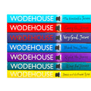Jeeves and Wooster Series by P.G. Wodehouse Collection 7 Books Set (The Inimitable Jeeves, Carry On Jeeves, Very Good Jeeves, Thank You Jeeves, Right Ho Jeeves, Ring for Jeeves, Jeeves and the Feudal Spirit)