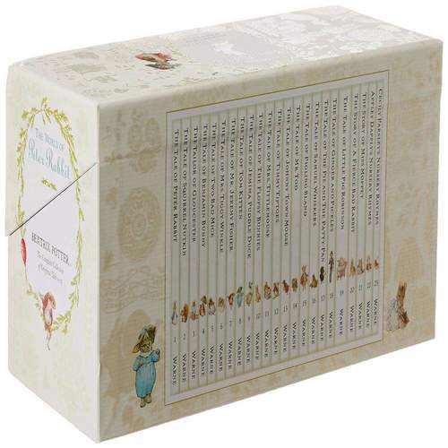 Beatrix Potter Books The World of Peter Rabbit Complete Collection 23 Books Set
